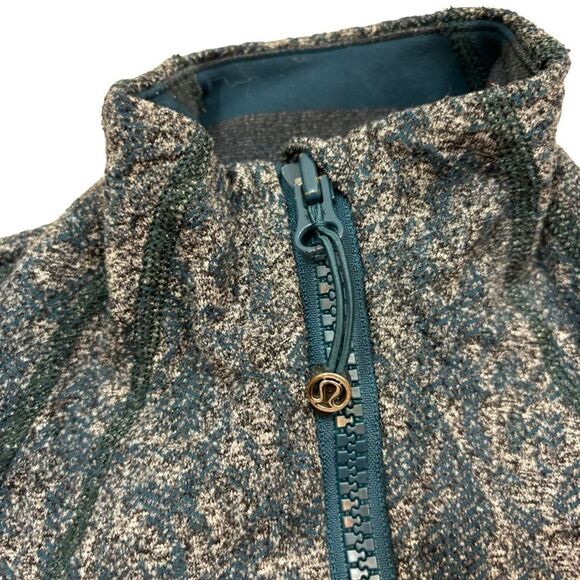 Ladies Lululemon Define Jacket Brushed Rose‎ Herringbone Pattern Size 4 - Picture 3 of 16